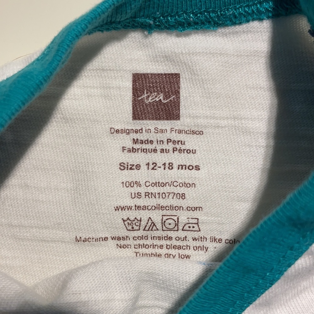Boys Tea Collection t-shirt 🐠 - Picture 2 of 3